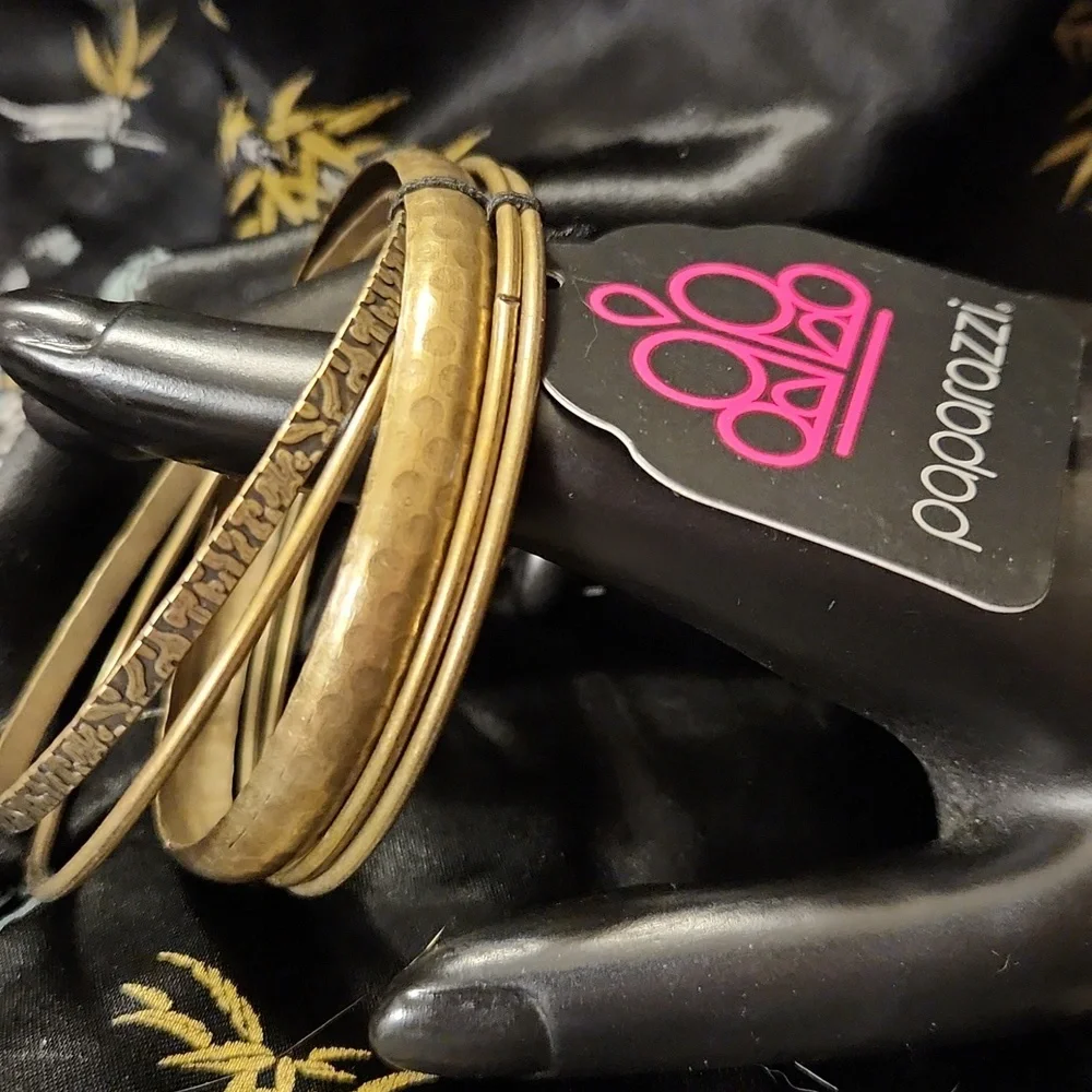 Brass Color bangle Bracelets